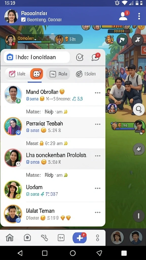 Karakter yang beragam dan penuh warna siap untuk dimainkan.
