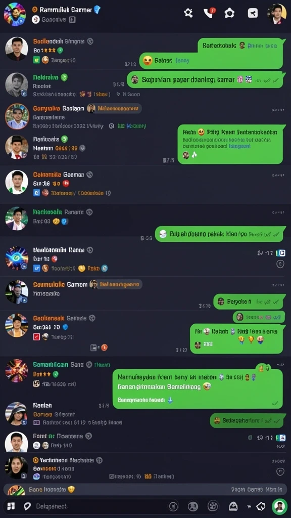 Tampilan menu utama yang intuitif dan menarik