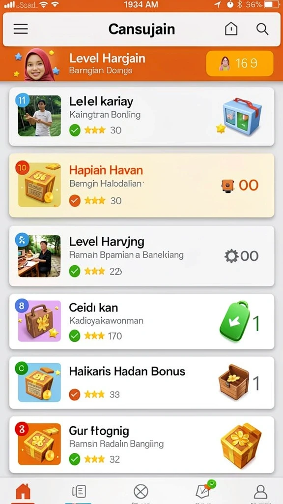 Beragam pilihan permainan slot yang menarik.