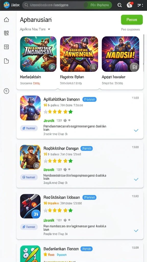 Variasi tema slot yang berwarna dan menghibur.