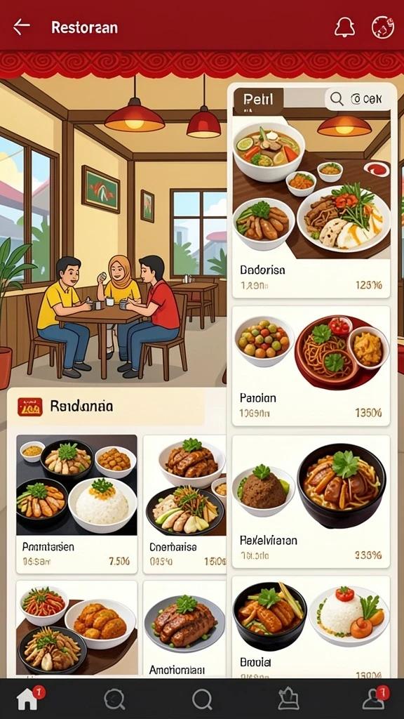 Tangkapan layar memperlihatkan fitur leaderboard untuk kompetisi.