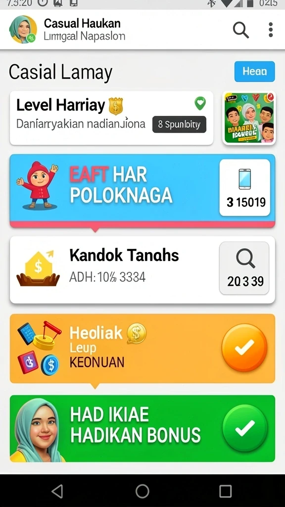 Antarmuka pengguna yang intuitif dan mudah dinavigasi.