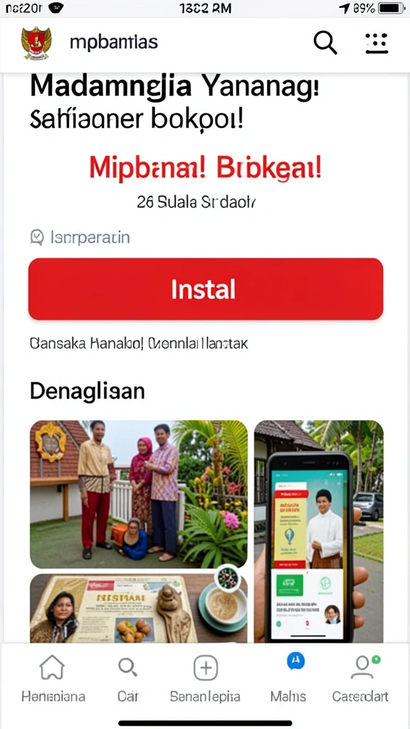 Tampilan antarmuka BETWIN88 yang modern dan menarik.