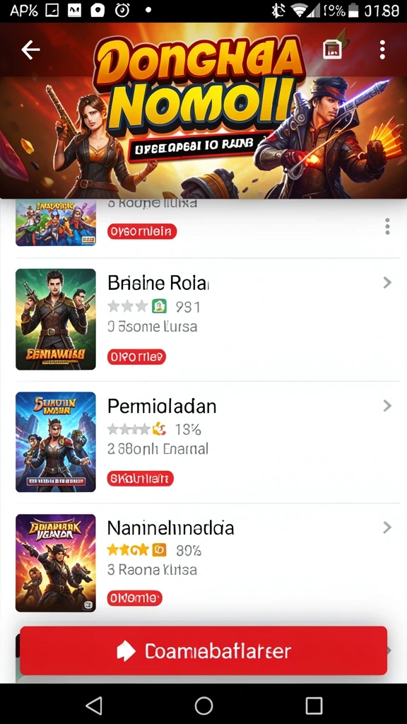 Fitur permainan yang beragam dan menyenangkan.