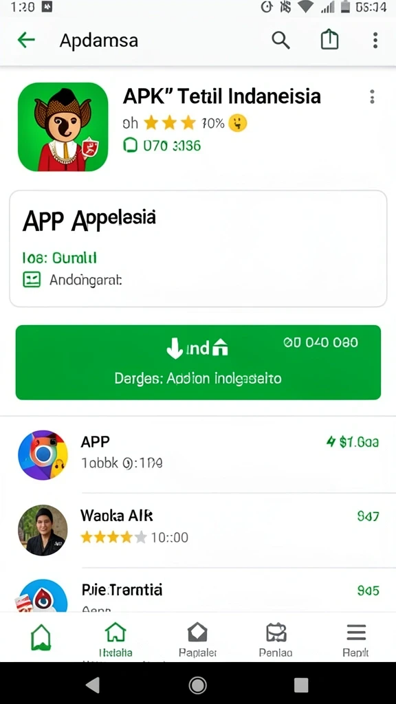Tampilan menarik dengan antarmuka yang sederhana.