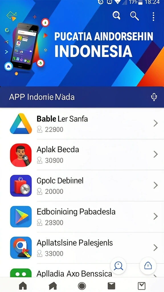 Tampilan awal permainan yang menarik.