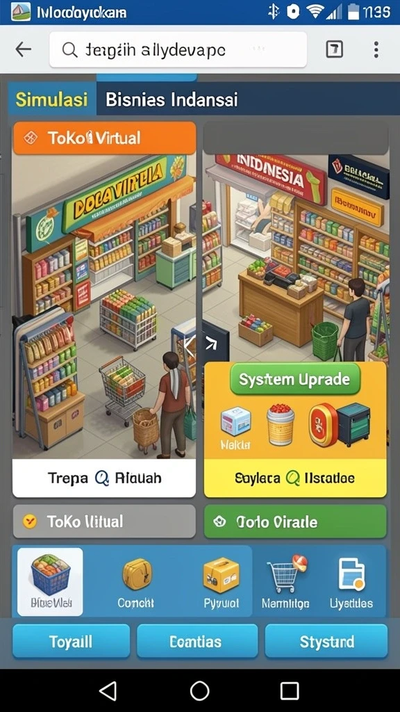 Tampilan grafis FIONA77 yang memukau.