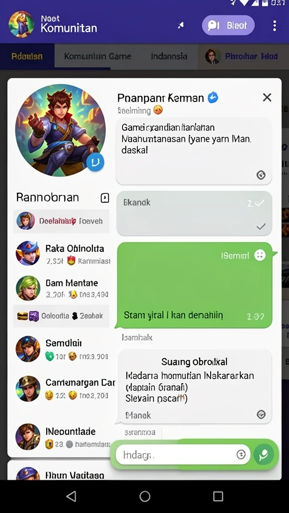 Sistem penghargaan harian yang menggiurkan.