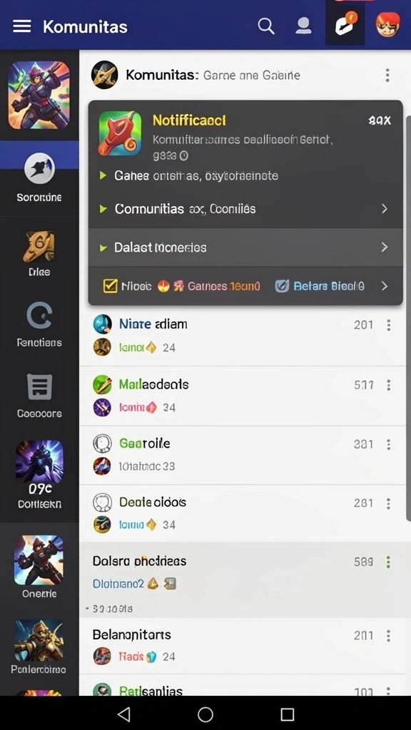 Screenshot aplikasi GACORMAX menampilkan pahlawan utama dalam aksi.