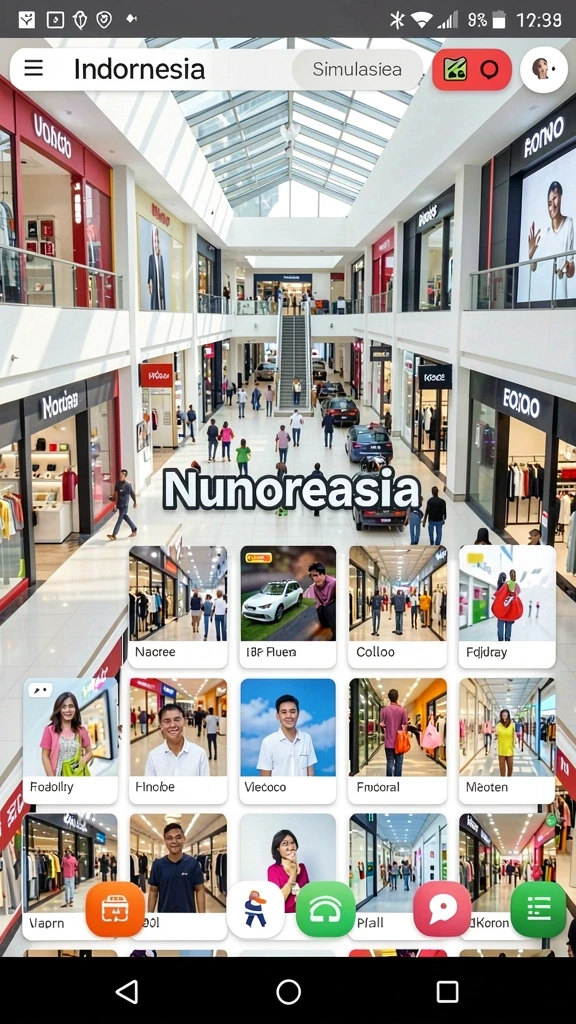 Screenshot ini menunjukkan karakter utama dalam aksi di level yang menantang.