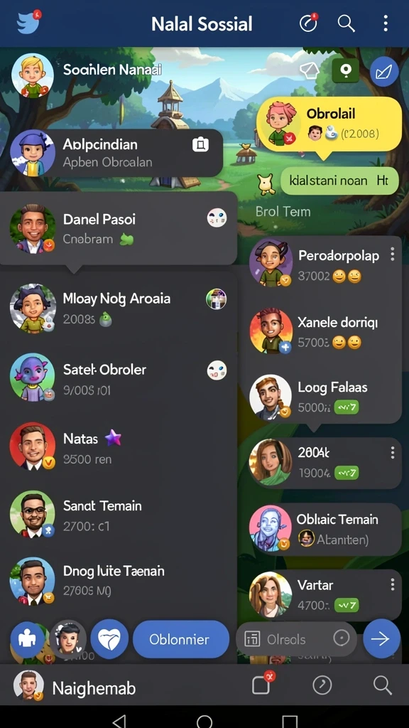 Tampilan awal yang menarik dengan karakter yang menawan.