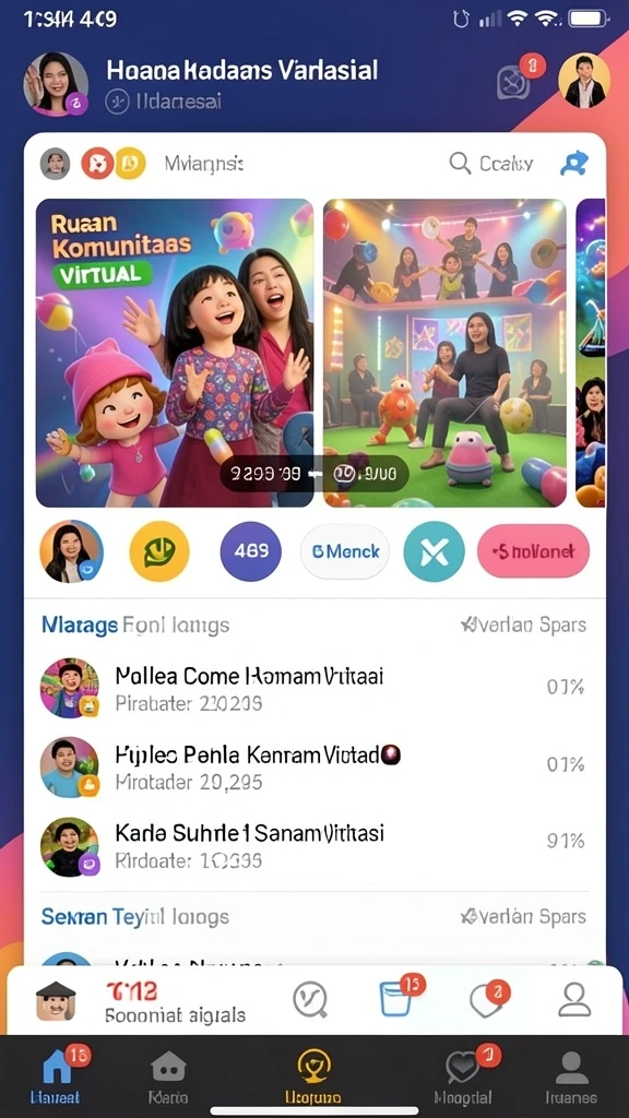 Tampilan utama JAGO11 yang menarik dan navigasi mudah.