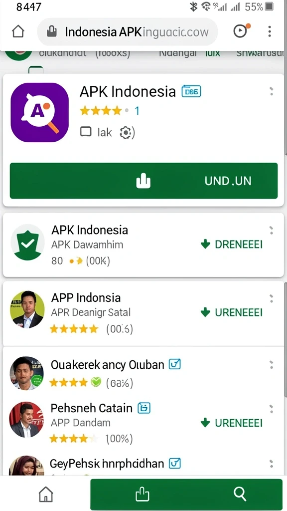 Tampilan awal yang memukau dan mudah dimengerti.