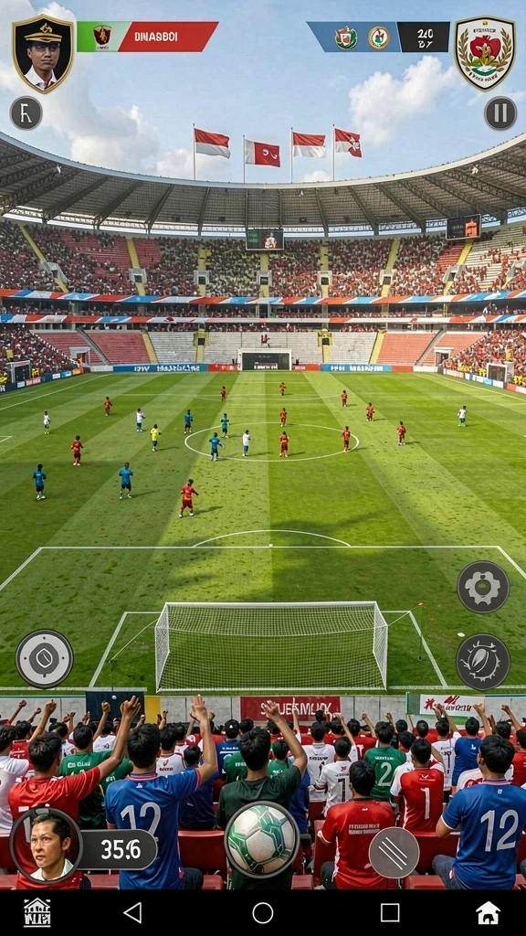 Fitur multiplayer untuk bermain bersama teman.