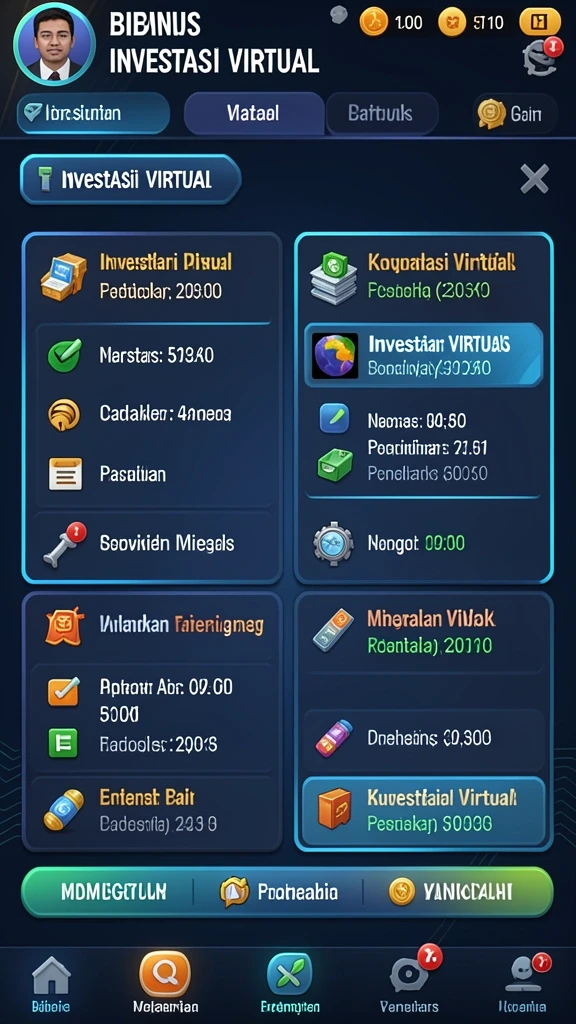 Karakter unik yang dapat diunlock dengan tantangan.