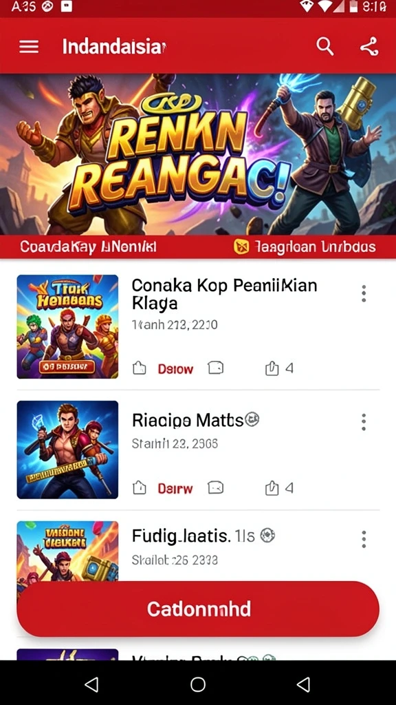Screenshot dari komunitas yang aktif dalam berdiskusi.