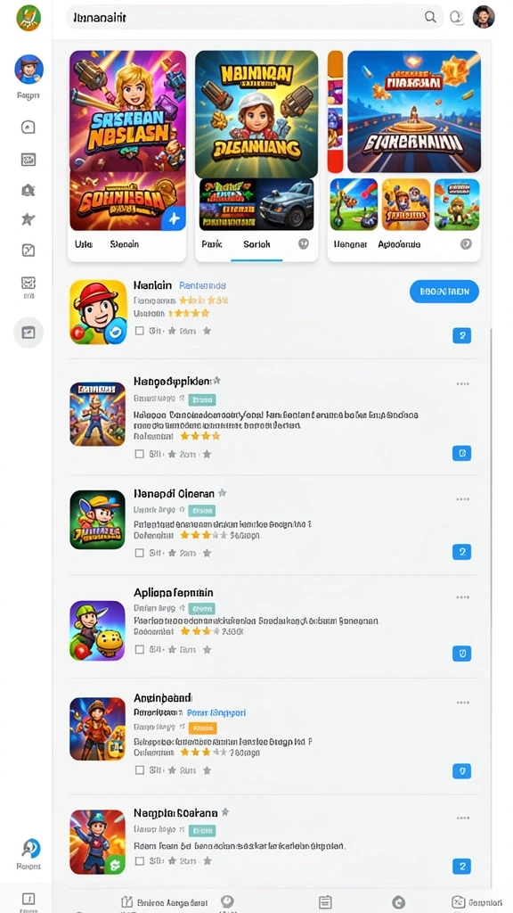 Mode permainan yang beragam dan penuh tantangan.