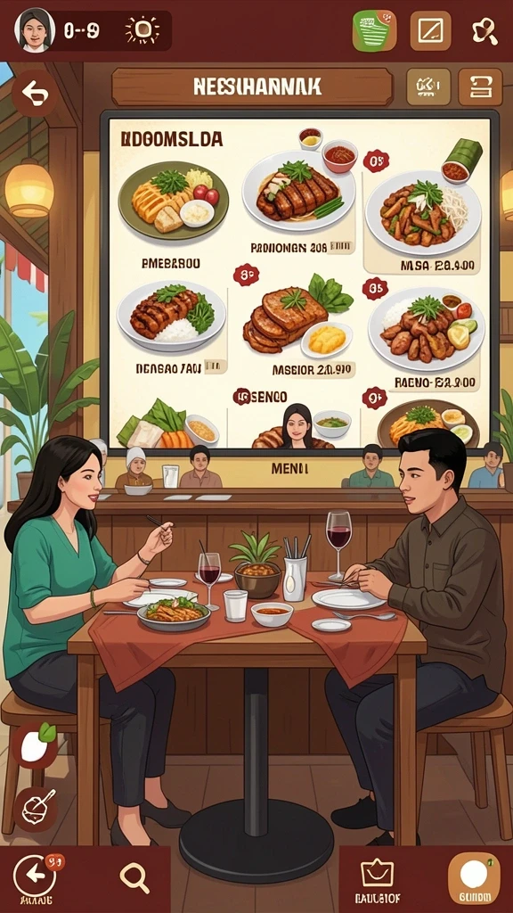 Tampilan antarmuka yang menarik dan mudah dinavigasi.