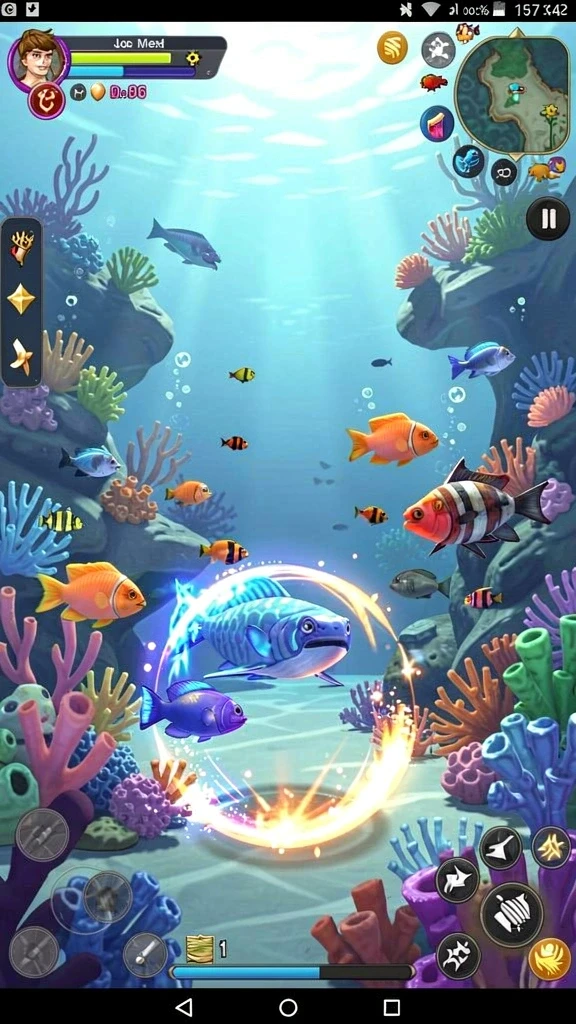 Screenshot 2 memperlihatkan variasi permainan kasino yang tersedia.