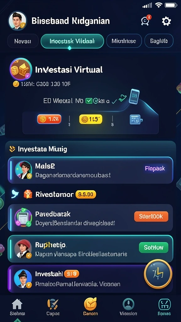 Tampilan antarmuka pengguna yang intuitif.