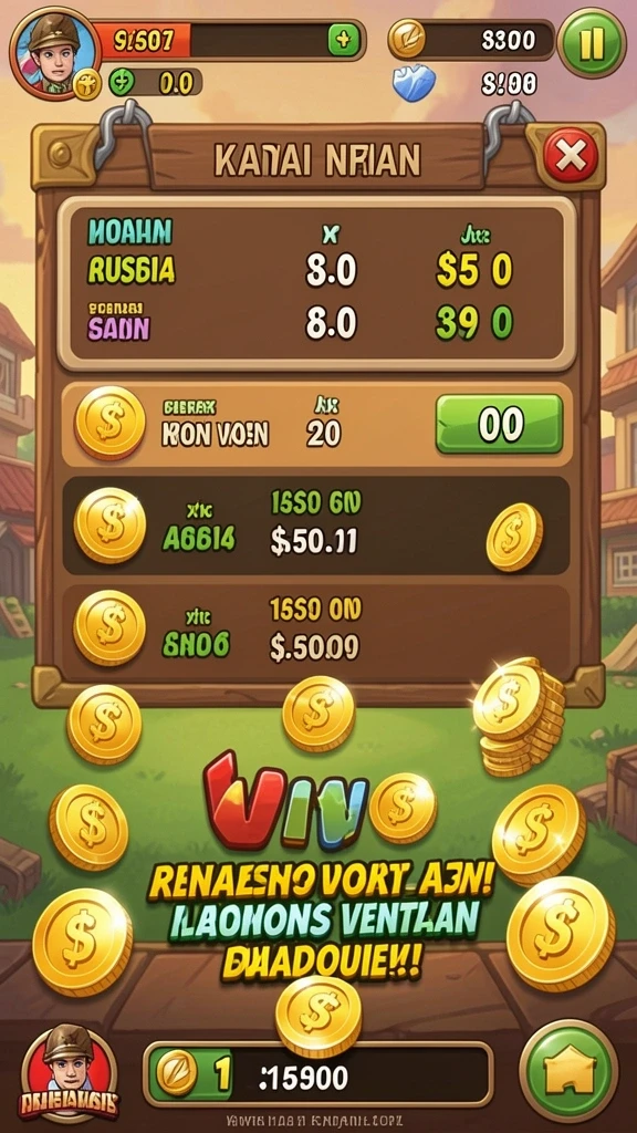 Berbagai item menarik untuk meningkatkan gameplay.