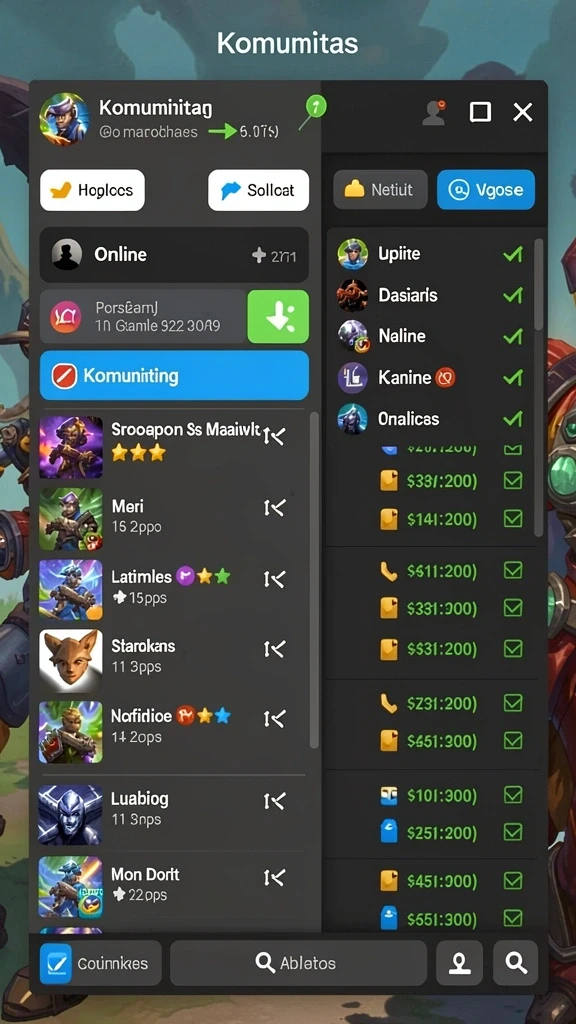 Berbagai mini game yang siap dimainkan.