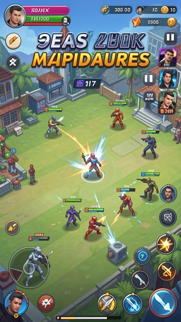 Fitur multiplayer yang memungkinkan interaksi antar pemain.