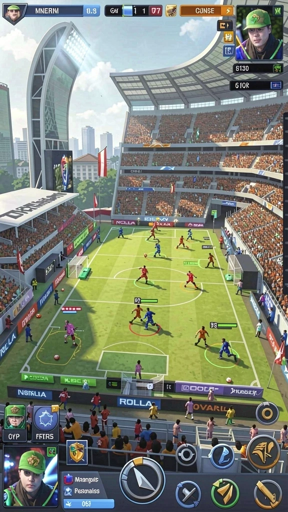 Gameplay seru dengan berbagai mode permainan yang tersedia.
