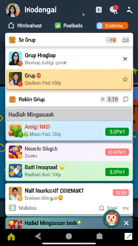 Tangkapan layar menampilkan grafis menawan dari dunia permainan.