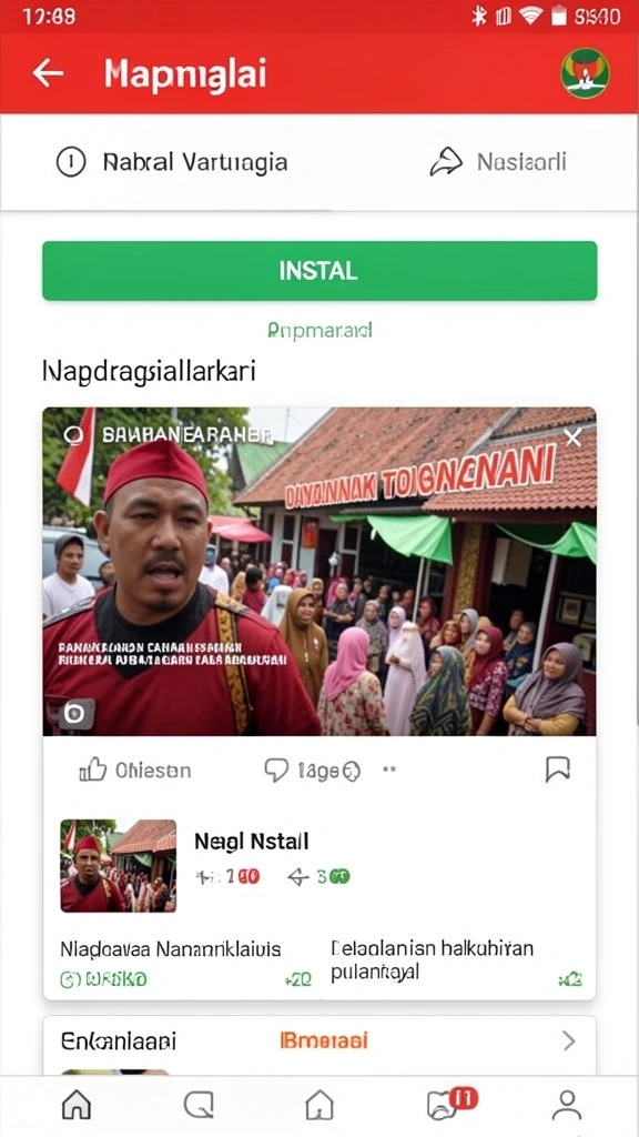 Tampilan antarmuka yang ramah pengguna.