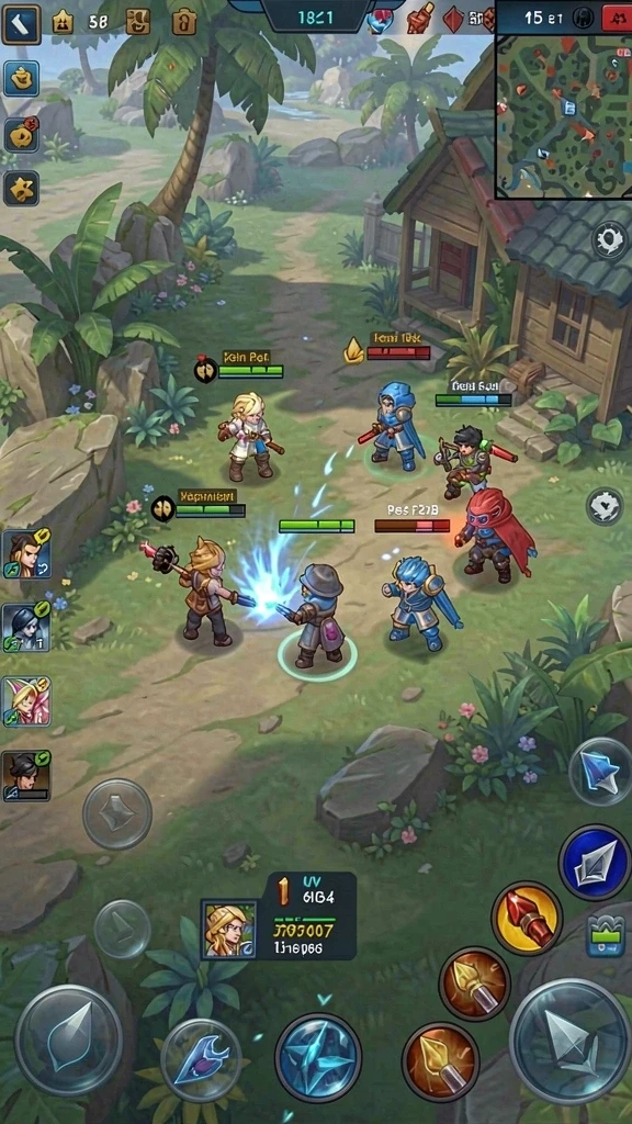 Tangkapan layar permainan slot yang menarik.