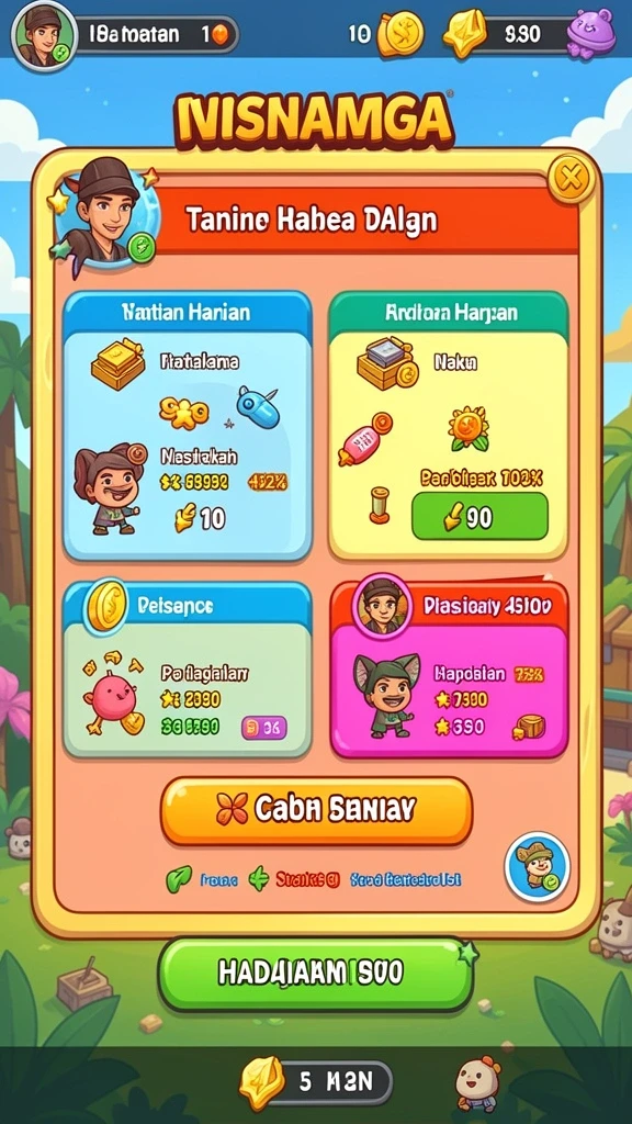 Fitur bonus yang menggembirakan untuk meningkatkan peluang menang.