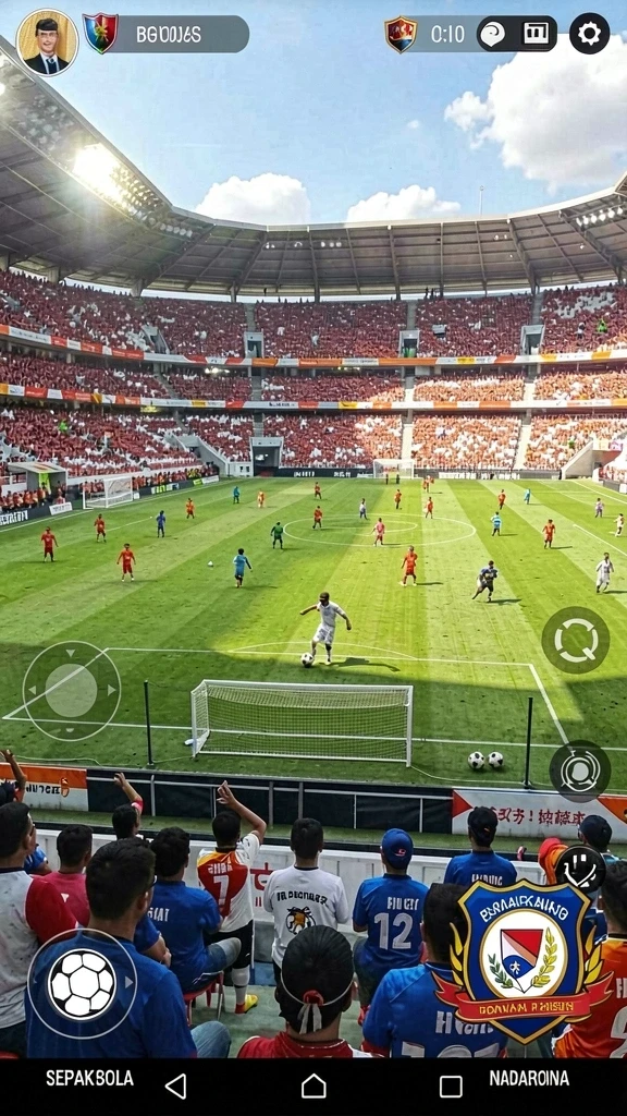 Fitur multiplayer yang memungkinkan bersaing dengan teman.