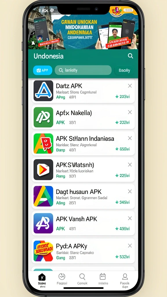 Tampilan utama aplikasi yang menarik dan intuitif.