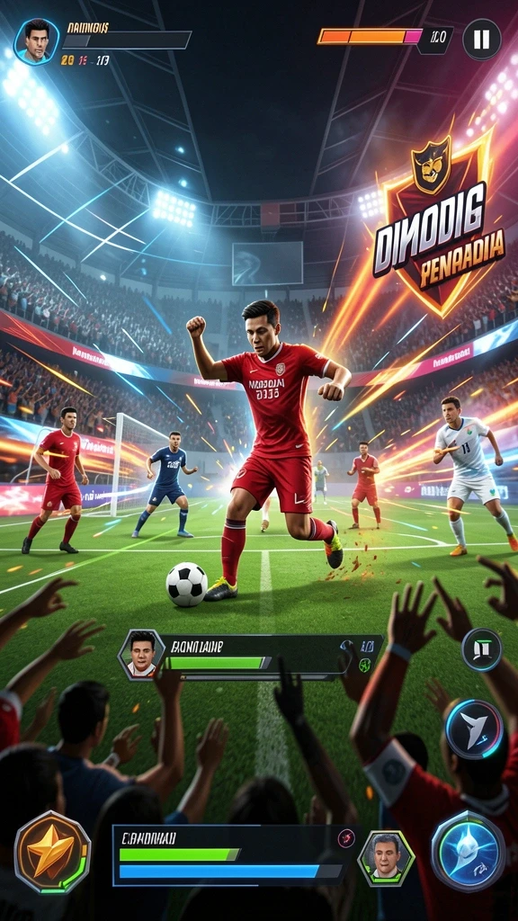 Tampilan menu utama TURBO78 yang menarik.