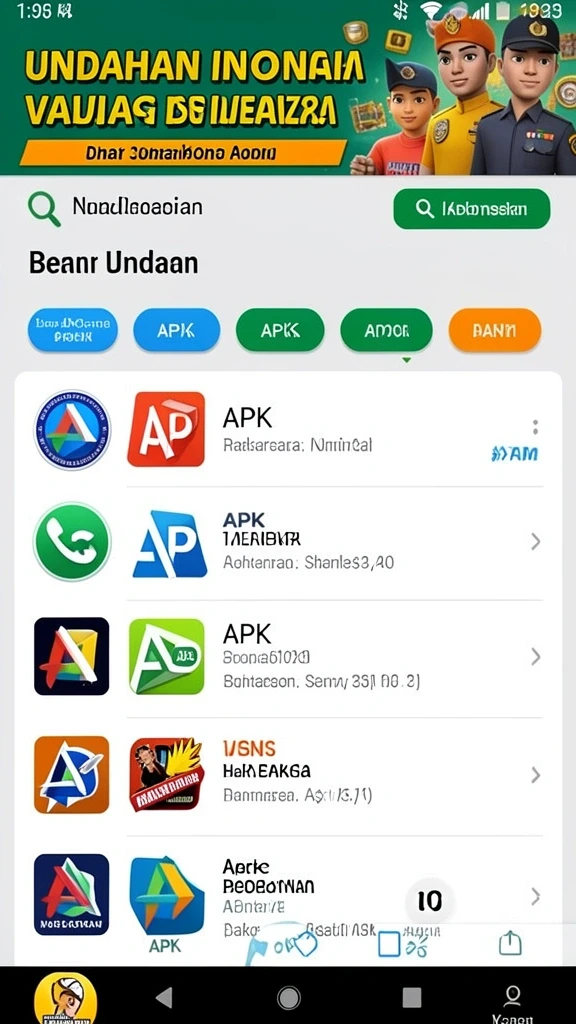 Tampilan antarmuka pengguna yang menarik dan mudah dipahami.